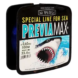 نخ ماهیگیری بالساکس پریویامکس 0.60 آبی 100متری