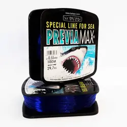 نخ ماهیگیری بالساکس پریویامکس 0.55 آبی 100متری