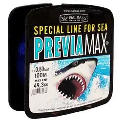 نخ ماهیگیری بالساکس پریویامکس 0.70 آبی 100متری