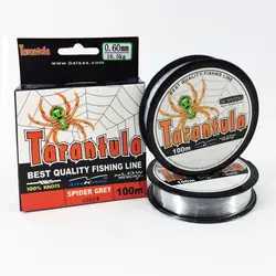 نخ ماهیگیری بالساکس ترانتولا سایز 0.40 شفاف 100متری