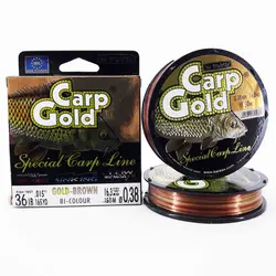 نخ ماهیگیری بالساکس گلدکارپ سایز 0.38 طلایی-قرمز 150متری