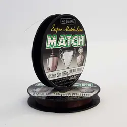 نخ ماهیگیری بالساکس مچ سایز 0.12 قهوه ای 30متری