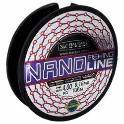 نخ ماهیگیری بالساکس نانو 0.16 سبزروشن 100متری