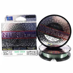 نخ ماهیگیری بالساکس نانو سایز 0.35 سبزروشن 100متری