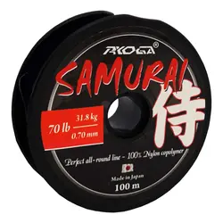 نخ ماهیگیری ریوگا Samurai سایز 0.7 سبز 100متری