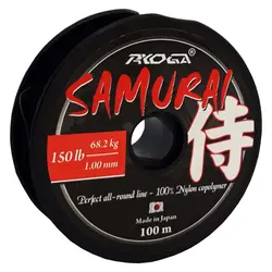 نخ ماهیگیری ریوگا Samurai سایز 1 شفاف 100متری