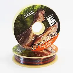 نخ ماهیگیری سمس 0.50 هفت رنگ 50متری