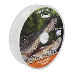 نخ ماهیگیری سمس Crocodile سایز 0.40 شفاف 100متری
