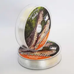 نخ ماهیگیری سمس Crocodile سایز 0.40 شفاف 100متری