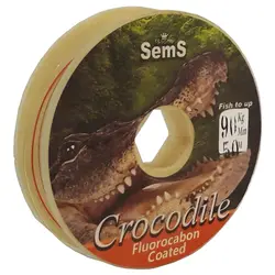 نخ ماهیگیری سمس کروکودیل 0.90 هفت رنگ 50متری