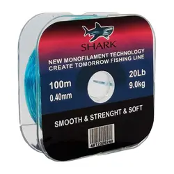 نخ ماهیگیری شارک سایز 0.40 آبی 100متری