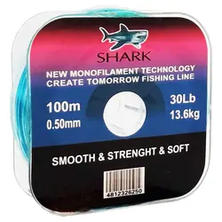 نخ ماهیگیری شارک سایز 0.50 آبی 100متری