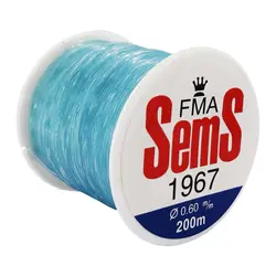 نخ ماهیگیری سمس سایز 0.6 آبی 100متری