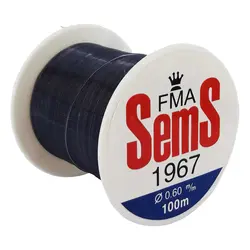 نخ ماهیگیری سمس سایز 0.6 خاکستری 100متری