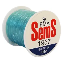 نخ ماهیگیری سمس سایز 0.7 آبی 100متری