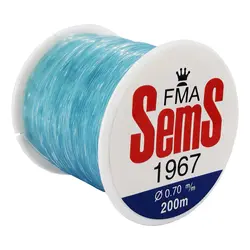 نخ ماهیگیری سمس سایز 0.7 آبی 200متری