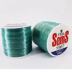 نخ ماهیگیری سمس سایز 0.8 آبی 200متری