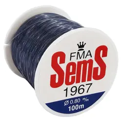 نخ ماهیگیری سمس سایز 0.8 خاکستری 100متری