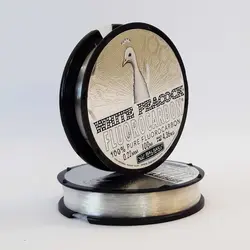 نخ ماهیگیری فلورکربن بالساکس White Peacock سایز 0.22 شفاف100متری