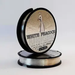 نخ ماهیگیری فلورکربن بالساکس White Peacock سایز 0.30 شفاف100متری