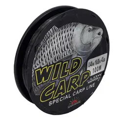 نخ ماهیگیری وایلد کارپ سایز 0.40 دودی 100متری