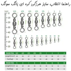 هرزگرد ماهیگیری دو طرفه یانگ سونگ CO بسته 10 عددی