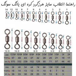 هرزگرد ماهیگیری دو طرفه یانگ سونگ NI بسته 10 عددی