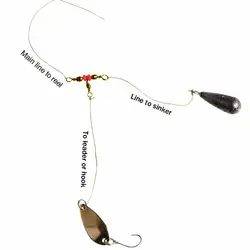 هرزگرد ماهیگیری سه طرفه یانگ سونگ سایز 9-7 بسته 10 عددی