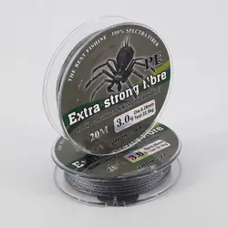 نخ ماهیگیری ابریشمی ژونگیا Extra Strong Fiber سایز 0.28 قهوه ای 20متری