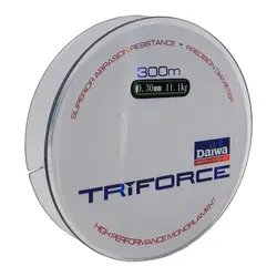نخ ماهیگیری دایوا TRIFORCE سایز 0.30 سبزآبی 300 متری