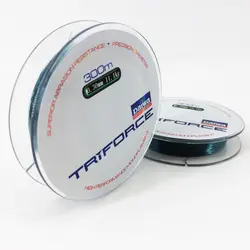 نخ ماهیگیری دایوا TRIFORCE سایز 0.30 سبزآبی 300 متری