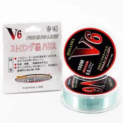 نخ ماهیگیری روهانوا V6 سایز 0.50 آبی یخی 100متری