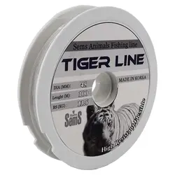 نخ ماهیگیری سمس تایگرلاین سایز 0.45 شفاف 100 متری