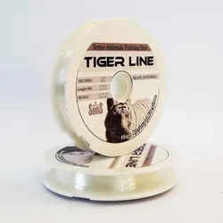 نخ ماهیگیری سمس تایگرلاین سایز 0.50 شفاف 100متری