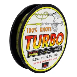 نخ ماهیگیری سینکینگ توربو سایز 0.35 لجنی 100متری