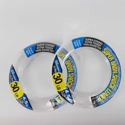 نخ ماهیگیری فلورکربن سوپر برون شوک لیدر سایز 0.35شفاف 50متری