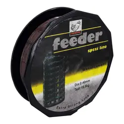 نخ ماهیگیری فیدر مونوفیلامنت سایز 0.45 قهوه ای 100متری