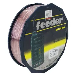 نخ ماهیگیری فیدر مونوفیلامنت سایز 0.60 قهوه ای 100متری