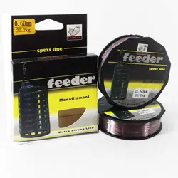 نخ ماهیگیری فیدر مونوفیلامنت سایز 0.60 قهوه ای 100متری