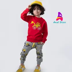 خرید آنلاین ست پسرانه تراکتور - فروشگاه بچه گانه آوات