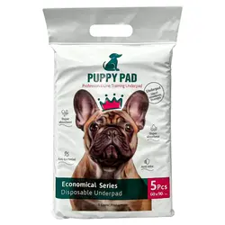 زیرانداز اقتصادی پاپی سایز 60*90 بسته 5 عددی