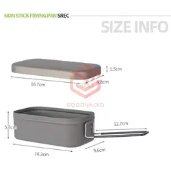 ظرف کمپ آلومینیوم - فروشگاه اینترنتی گودی کالا