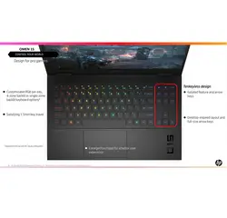 لپ تاپ اچ پی مدل OMEN 15T- EK000 - D6