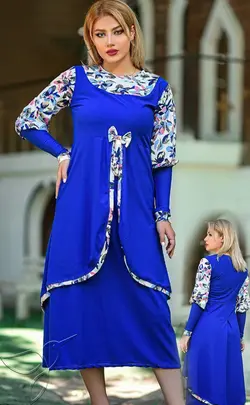 ماکسی زنانه کد 2243 - فروشگاه اینترنتی لوکسیا