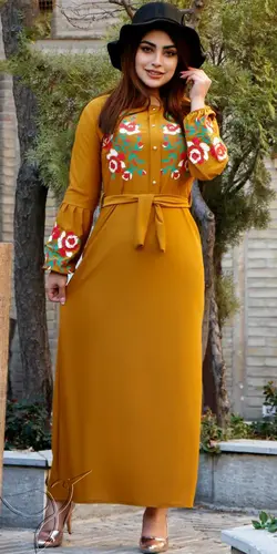 ماکسی زنانه کد 2253 - فروشگاه اینترنتی لوکسیا