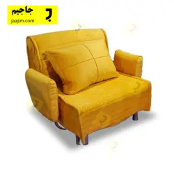 مبل تختخواب شو یک نفره ساپتا دسته متکایی | خرید در جاجیم