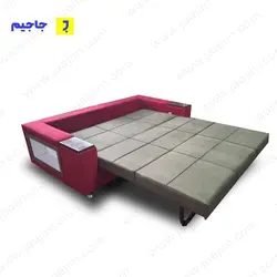 مبل تخت خواب شو دو نفره باکس دار پاندورا | جاجیم