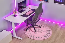 صندلی گیمینگ صورتی ریزر Razer Enki Quartz | جاجیم