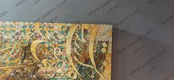 تابلو دشت لاوندر فنگ شویی غروب | ارسال رایگان | جاجیم