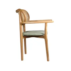 صندلی چوبی حصیری برنو | فروشگاه تخصصی صندلی جاجیم